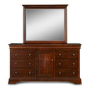  New Classic Furniture Versailles BH1040 Dresser Mirror - Bordeaux IMAGE 2