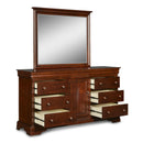  New Classic Furniture Versailles BH1040 Dresser - Bordeaux IMAGE 5
