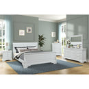  New Classic Furniture Versailles Full Sleigh Bed BH1040W-410/BH1040W-420/BH1040W-530 IMAGE 2