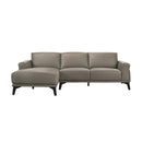  New Classic Furniture Lucca Leather 2 pc Sectional L9966-17L-SGR/L9966-20R-SGR IMAGE 1