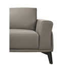  New Classic Furniture Lucca Leather 2 pc Sectional L9966-17L-SGR/L9966-20R-SGR IMAGE 4