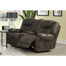  New Classic Furniture Anton Reclining Fabric Loveseat U4136-25-CHC IMAGE 1