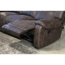  New Classic Furniture Anton Glider Fabric Recliner U4136-13-CHC IMAGE 2