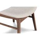  New Classic Furniture Oscar D1651 Wood Back Dining Chair - Walnut IMAGE 5