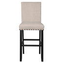  New Classic Furniture Crispin Pub Height Dining Chair D162-BS-NAT IMAGE 1