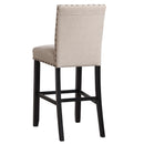  New Classic Furniture Crispin Pub Height Dining Chair D162-BS-NAT IMAGE 4