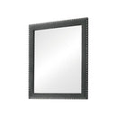  Coaster Furniture Melody 223384 Upholstered Dresser Mirror - Grey IMAGE 1