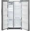  Frigidaire 36-inch, 25.6 cu.ft. Freestanding Side-by-Side Refrigerator with Ice and Water Dispensing System FRSS2623AS IMAGE 9