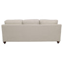  Coaster Furniture Glenn 511094 Upholstered English Arm Sofa - Light Grey and Grey IMAGE 6