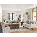  Coaster Furniture Glenn 511095 Upholstered English Arm Loveseat - Light Grey and Grey IMAGE 7