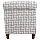  Coaster Furniture Glenn 903096 Upholstered English Arm Accent Chair - Grey IMAGE 6