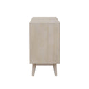  Coaster Furniture Ixora 953430 2-door Wood Accent Cabinet - White Washed and Black IMAGE 5
