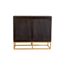  Coaster Furniture Zara 953447 2-door 40" Wood Accent Storage Cabinet - Black Walnut IMAGE 2