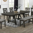  Crown Mark Maribelle 2158GB-T Dining Table - Grey Brown IMAGE 1