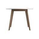  Coaster Furniture Breckenridge 192790 Round 40-inch Round Dining Table - Matte White IMAGE 2