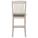  Coaster Furniture Sarasota 192819 Wood Counter Chair - Rustic Cream IMAGE 5