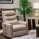  Catnapper Gill 2640-6 Glider Recliner - Putty IMAGE 1