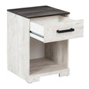  Signature Design by Ashley Shawburn EB4121-191 One Drawer Night Stand IMAGE 3