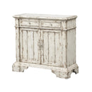  Coast2Coast Simone 55658 Vintage Inspired 2 Door 2 Drawer Accent Storage Cabinet IMAGE 1