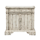  Coast2Coast Simone 55658 Vintage Inspired 2 Door 2 Drawer Accent Storage Cabinet IMAGE 2