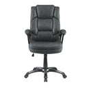 Coaster Furniture Nerris 881183 Upholstered Adjustable Home Office Desk Chair - Grey IMAGE 2