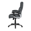  Coaster Furniture Nerris 881183 Upholstered Adjustable Home Office Desk Chair - Grey IMAGE 3