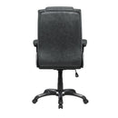  Coaster Furniture Nerris 881183 Upholstered Adjustable Home Office Desk Chair - Grey IMAGE 5