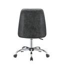  Coaster Furniture Althea 881196 Upholstered Adjustable Home Office Desk Chair - Grey IMAGE 5