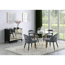  Coaster Furniture Lindsey 192542 Upholstered Dining Side Chair - Grey IMAGE 10
