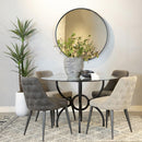  Coaster Furniture Cosmo 106046 Upholstered Dining Side Chair - Grey IMAGE 10