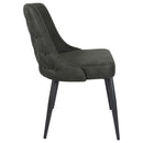 Coaster Furniture Cosmo 106046 Upholstered Dining Side Chair - Grey IMAGE 8