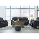  Signature Design by Ashley Draycoll 7650496C Double Reclining Power Loveseat with Console IMAGE 9