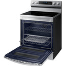  Samsung 30-inch Freestanding Electric Range with Flex Duo™ NE63A6751SS/AC IMAGE 6