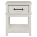  Signature Design by Ashley Dorrinson B067-91 One Drawer Night Stand IMAGE 3