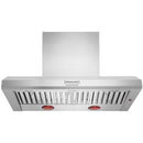  KitchenAid 48-inch Commercial-Style Wall Mount Hood Shell KVWC958KSS IMAGE 1