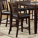  Furniture of America Edgewood CM3336PT Square Counter Height Table IMAGE 3