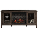  Signature Design by Ashley Arlenbry W275W3 60" TV Stand with Electric Fireplace IMAGE 1