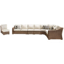  Signature Design by Ashley Beachcroft P791P11 6 pc Outdoor Seating Set IMAGE 1