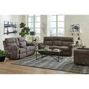  Catnapper Tranquility 63019 Power Reclining Loveseat - Pewter IMAGE 2