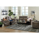  Catnapper Tranquility 63019 Power Reclining Loveseat - Pewter IMAGE 5