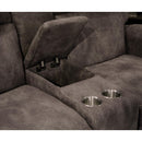  Catnapper Tranquility 63019 Power Reclining Loveseat - Pewter IMAGE 6