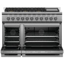  Fisher & Paykel 48-inch Freestanding Gas Range with Griddle RGV3-486GD-N IMAGE 3