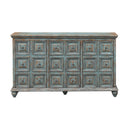  Coast2Coast Bell 55655 Apothecary Style Three Door Credenza Sideboard IMAGE 2