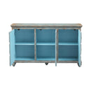  Coast2Coast Bell 55655 Apothecary Style Three Door Credenza Sideboard IMAGE 3