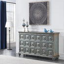  Coast2Coast Bell 55655 Apothecary Style Three Door Credenza Sideboard IMAGE 4
