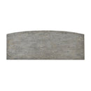  Coast2Coast Harlan 60251 Mid-Century Modern Two Door Buffet Sideboard, Serving Storage-Natural Grey IMAGE 5