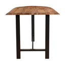 Coast2Coast Dale 62412 Industrial Style Solid Wood Counter Height Dining Table. IMAGE 5