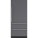  Sub-Zero 36-inch Built-in Bottom Freezer Refrigerator with Water Dispenser and Ice Maker DET3650CIID/L IMAGE 1