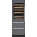  Sub-Zero 30-inch Refrigerator Drawers and Wine Storage DET3050WR/L IMAGE 1