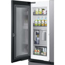  Samsung Bespoke 36-inch, 24 cu.ft. Counter-Depth French Door Refrigerator with Dual Ice Maker RF24BB6600QLAA IMAGE 8